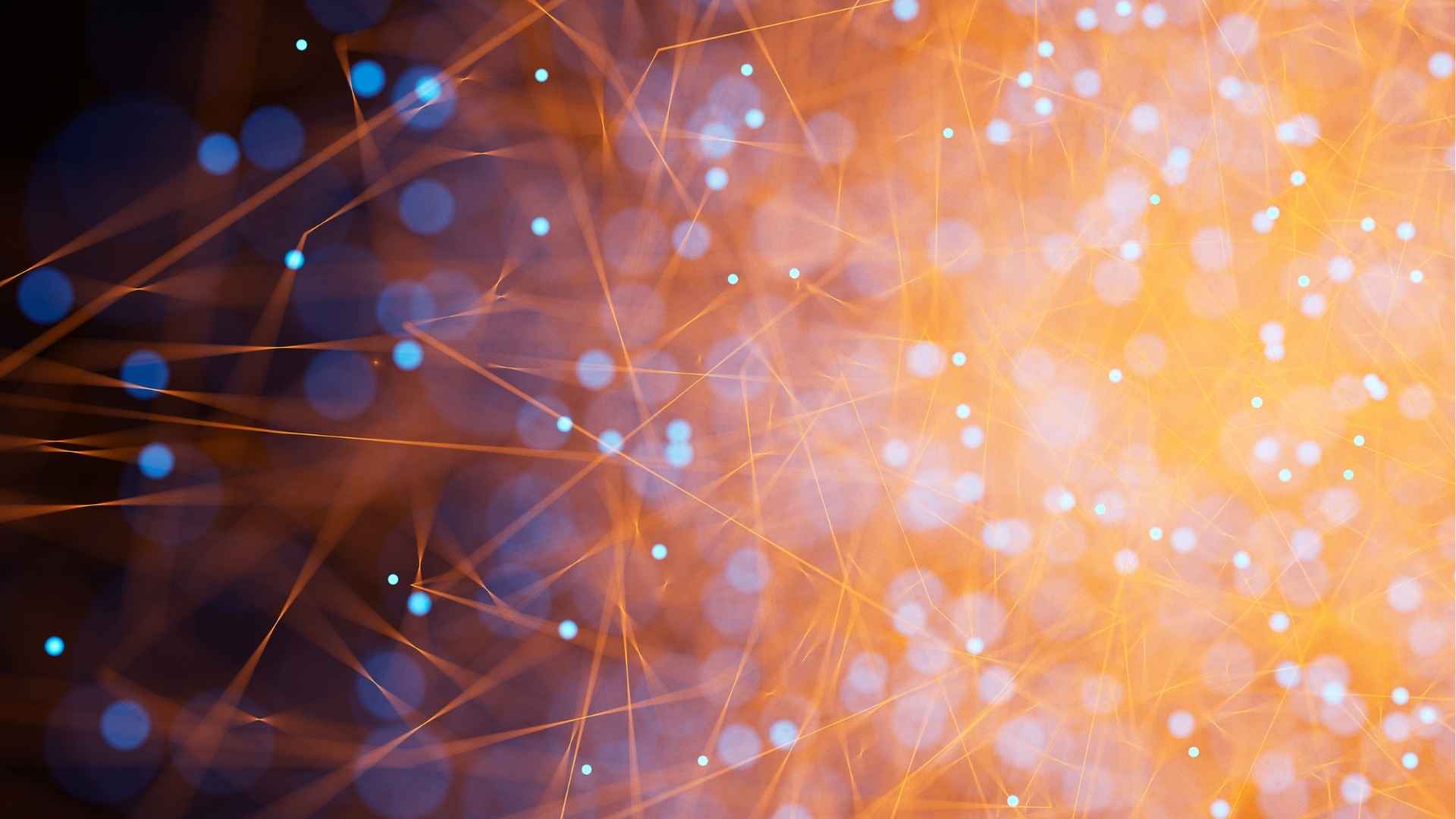 conexões digitais abstratas representando fluxos de dados e tecnologia